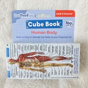 💙3/$25💙 ZooBookoo Human Body‎ Cube Book